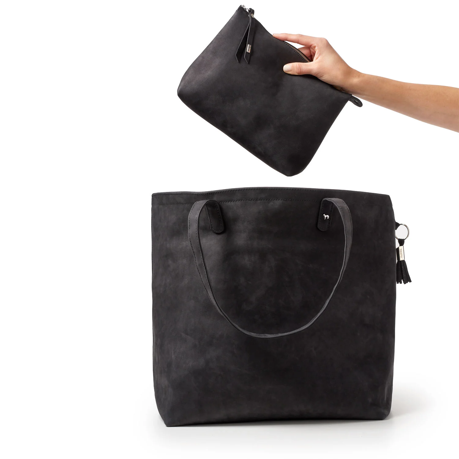 Shopper Skuldertaske Pisa Black